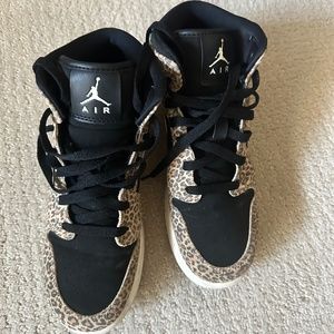 Women’s Leopard Jordan’s Size 8